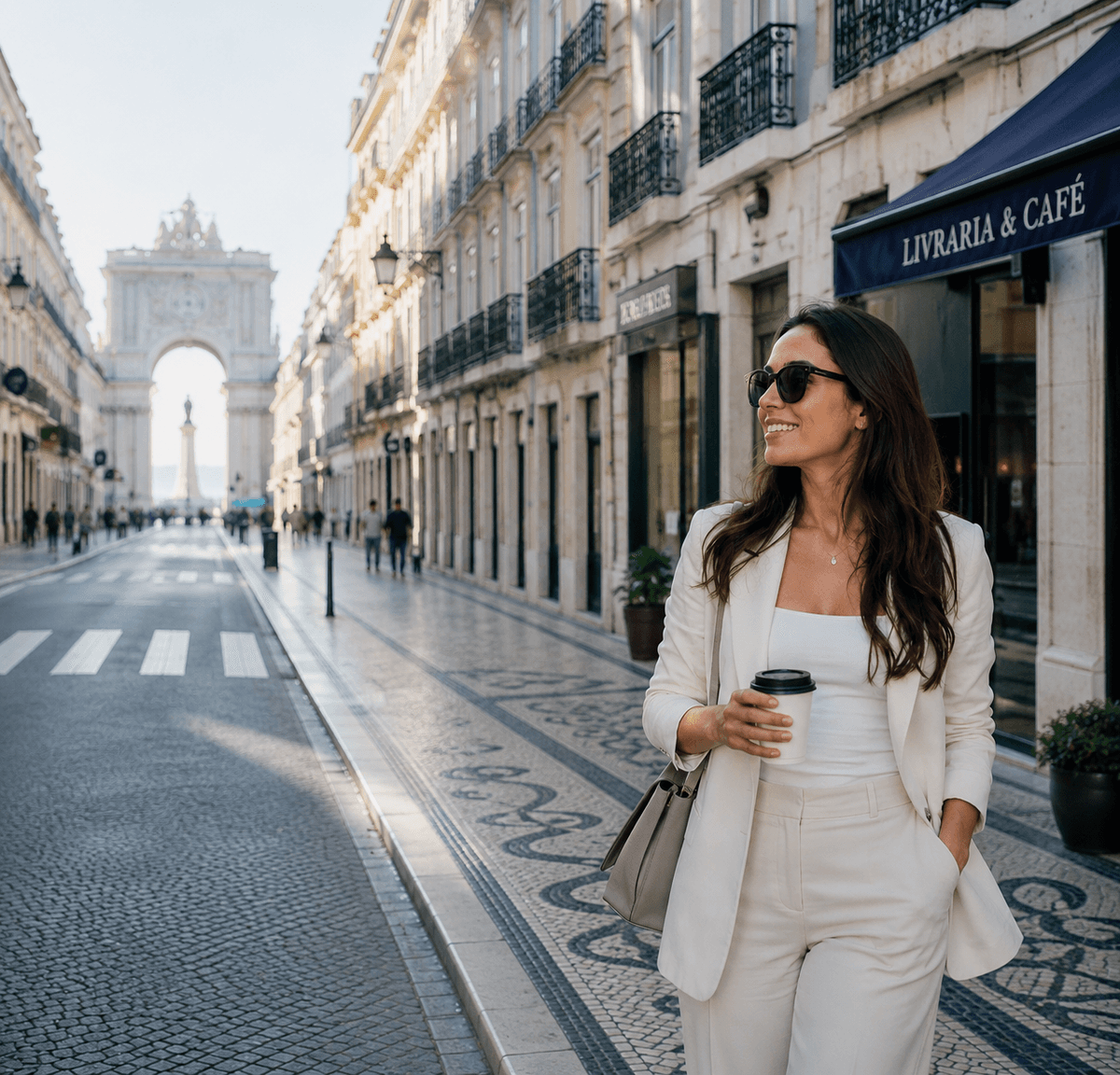 Woman with phone